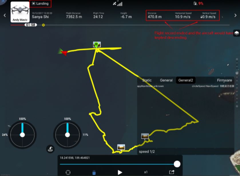 Dji Servis Mavic Air Log Kayıtları 